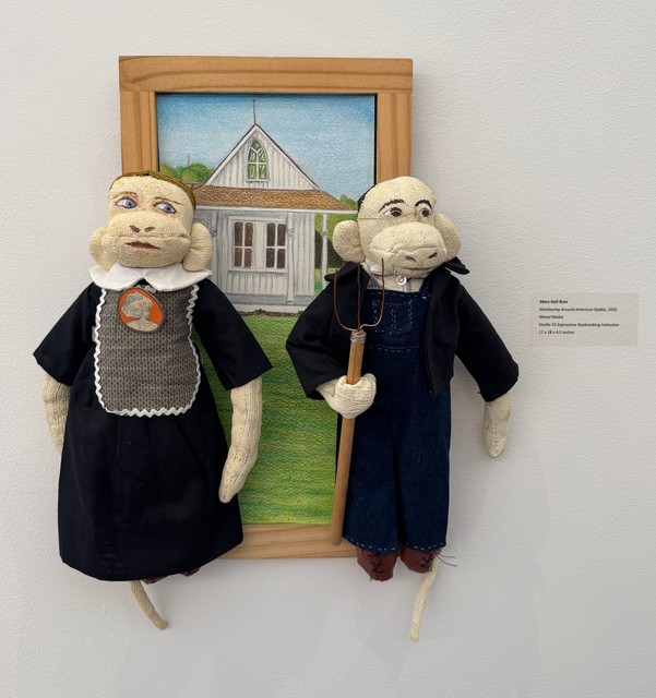 Monkeying Around American Gothic