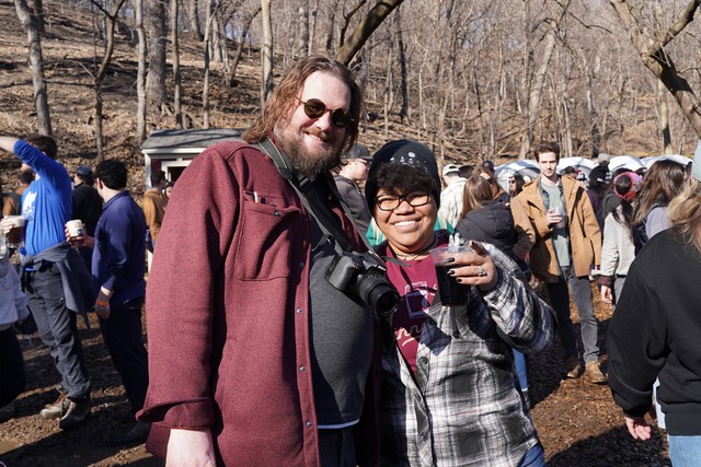 Clay and his fiancé