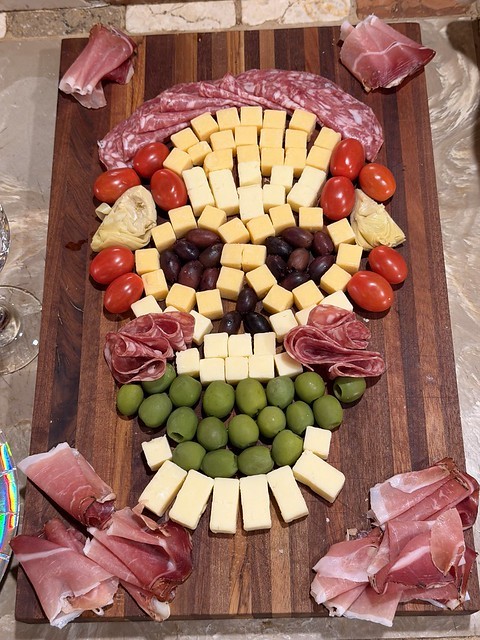Day of the Dead charcuterie board