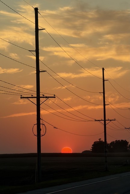 Cool sunset