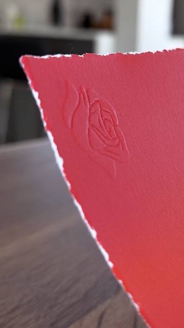 Deckled and Embossed