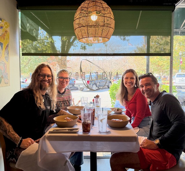 Lunch date at a very tasty spot in Gainesville