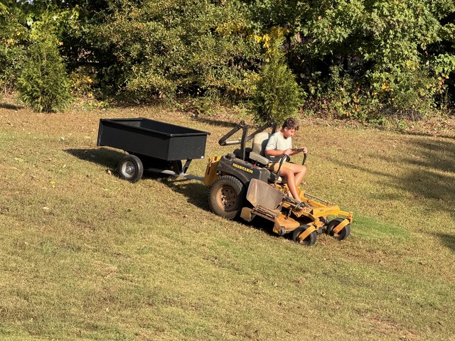 Haulin man