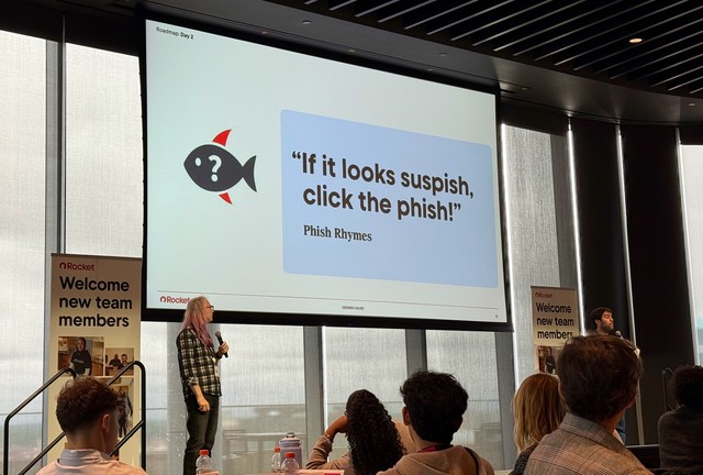 If it looks suspish, click the phish.