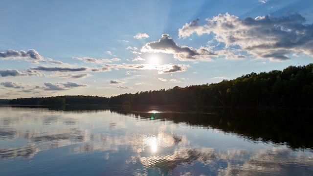 Lake skies