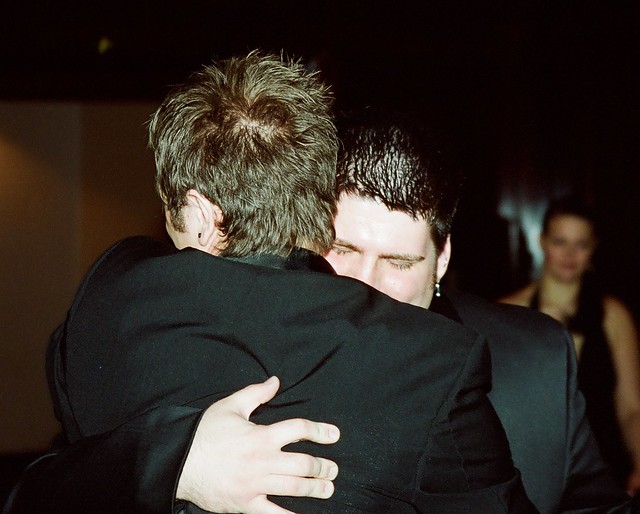 Brothers gotta hug