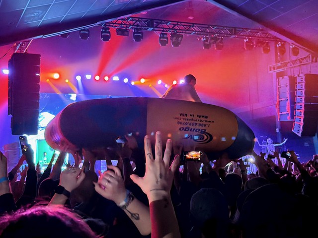 Bongo Bouncer Crowd Surfin