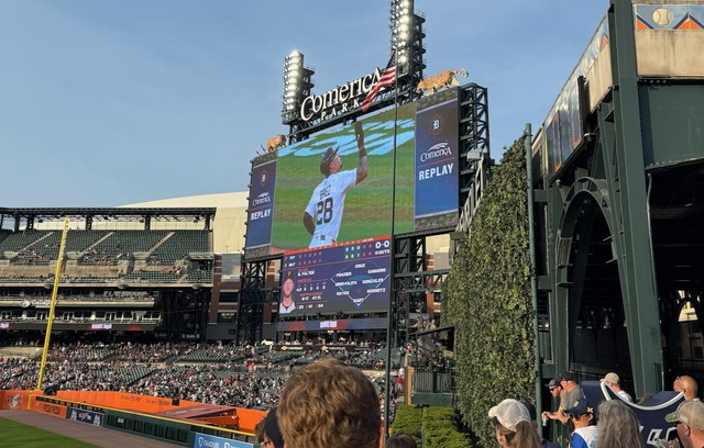 Watching a dude go from the Iowa Cubs, to the Chicago Cubs, to the World Series, and then watching him hit a couple home runs for Detroit... pretty cool