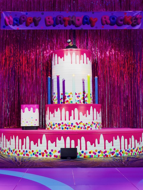 The DJ booth, hahah