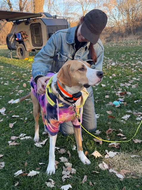 Gettin some pets from Vicki