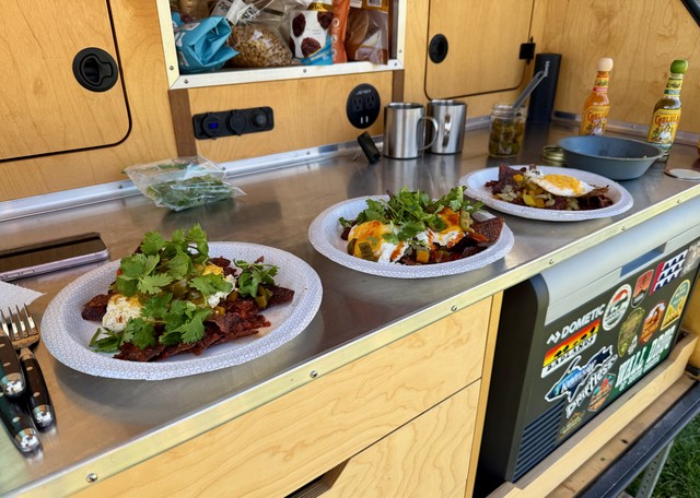 Cookin up some Chilaquiles