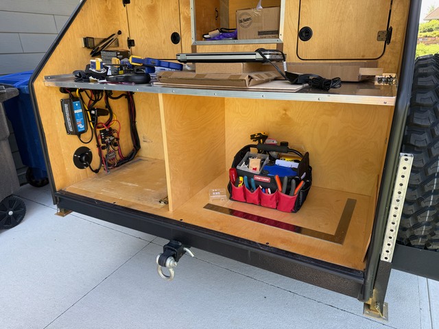 New divider installed. Now comes the hard part.